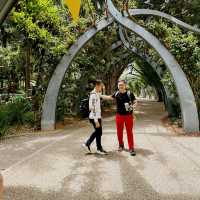 Enjoy a sunny day in South Bank Parkland