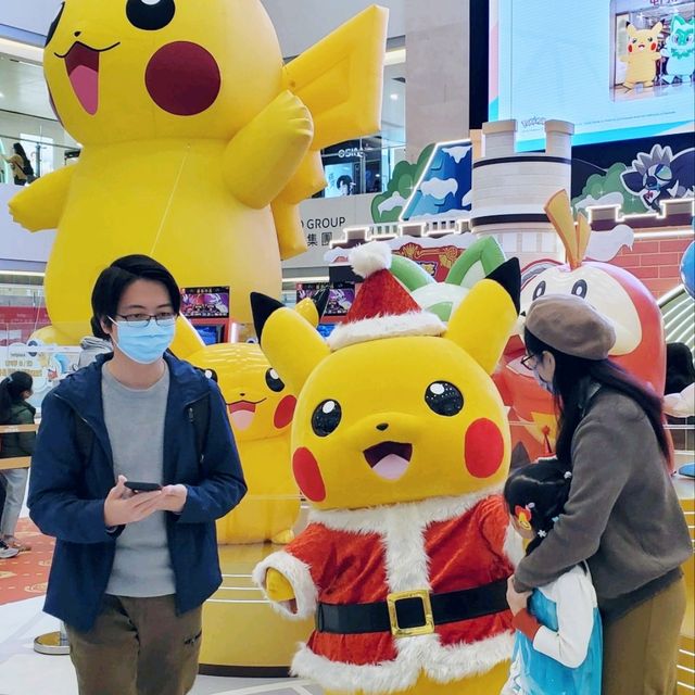 Pikachu was at Tuen Mun Town Plaza