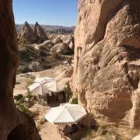 Horse riding thru’ Goreme’s stunning valleys