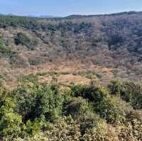 한라산 분화구보다 더 큰 분화구가 있는, 산굼부리🌋