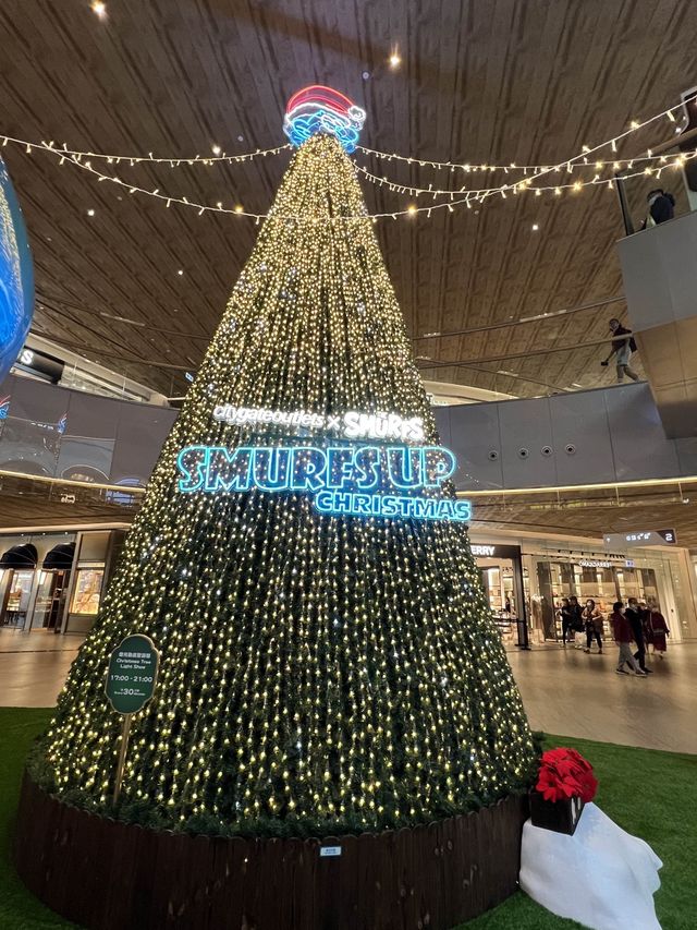 東薈城聖誕🎄打卡🥰藍精靈🧚特備裝飾🤩