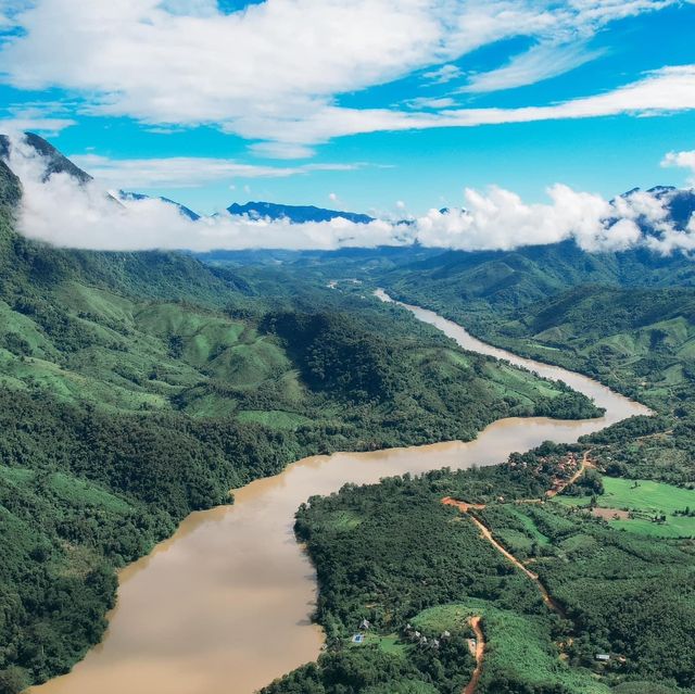 จุดชมวิว ผาแดง หนองเขียว หลวงพระบาง