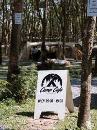 Camp Cafe คาเฟ่สไตล์แคมป์ปิ้ง ในสวนยาง อุดรฯ
