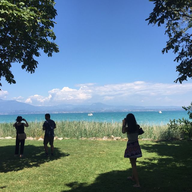 The “Resort Town” in Garda Lake, Italy 