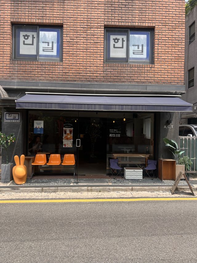 韓国/ソウル【瑞草区】チーズクロップルを食べられるお店