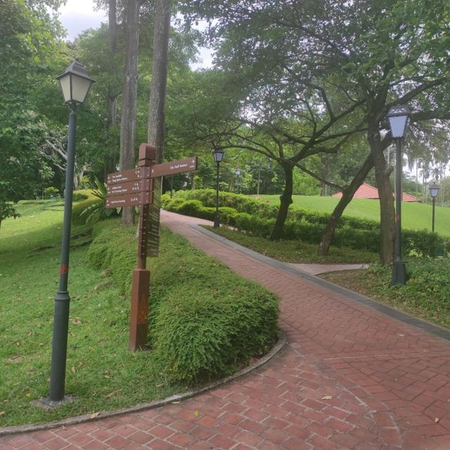 Fort Canning Park, a historic oasis in Singapore