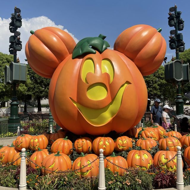 🎃迪士尼樂園南瓜處處迎接萬聖節🎃