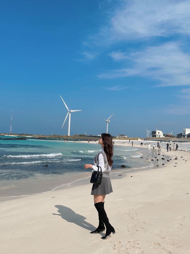 제 기준 제주도 바다 중 1등! “김녕해수욕장”