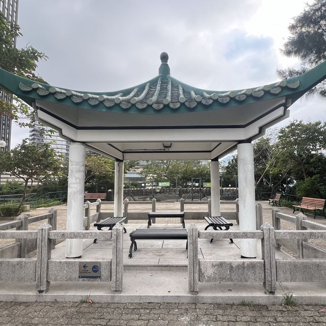 打卡香港訊號山花園