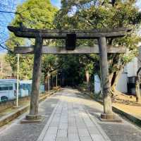 参道の途中にある公園 - 氷川の杜公園 -