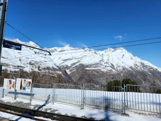 【瑞士鐵路】戈爾內格拉特火車：40分鐘山景旅程