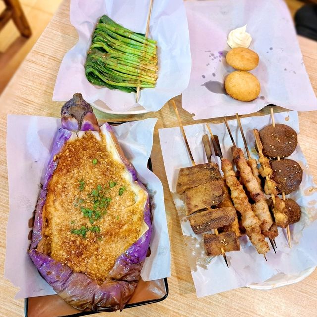 宵夜惹味串燒