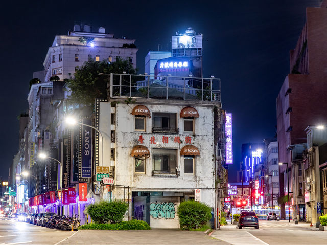 타이베이 북문 야경...Taipei North Gate