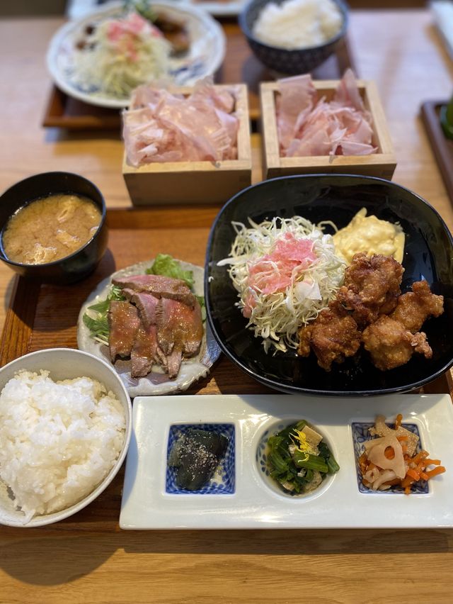 梅田で健康ランチ