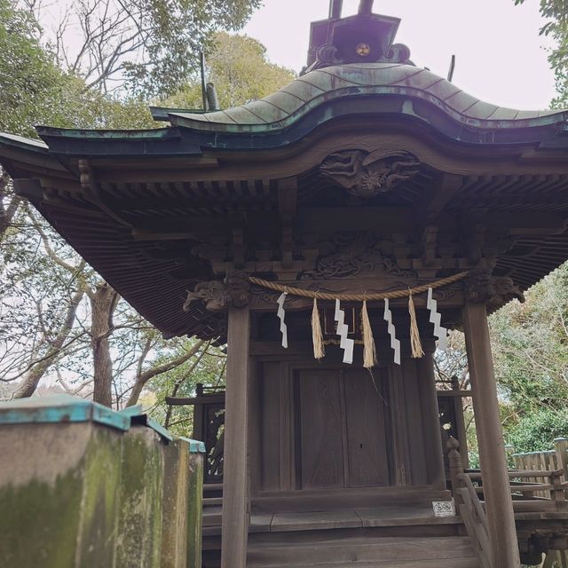 パワースポットとして知られる大甕神社