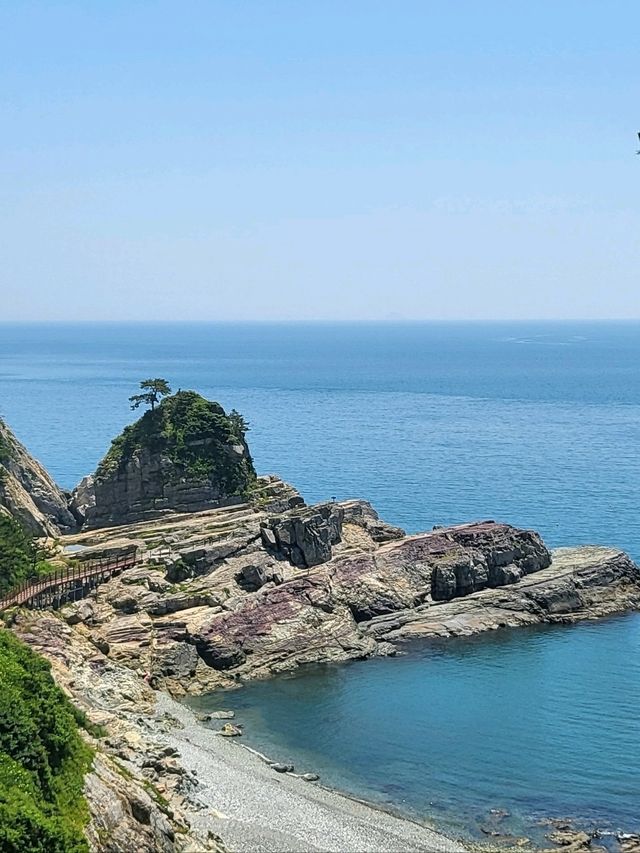 거제도 명소로 손꼽히는 신선대