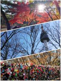 識玩一定要紅葉時去「首爾塔」
