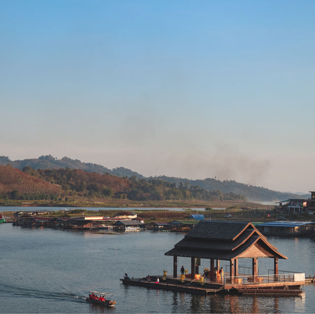  รีวิว เที่ยวสะพานมอญ สังขละบุรี 