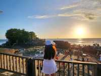 Catching sunsets at Tanah Lot Temple 