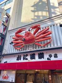 日本大阪不能錯過的蟹料理-蟹道樂