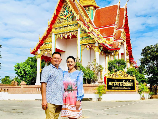 กราบหลวงพ่อปาน ลอดใต้อุโบสถเสริมมงคล