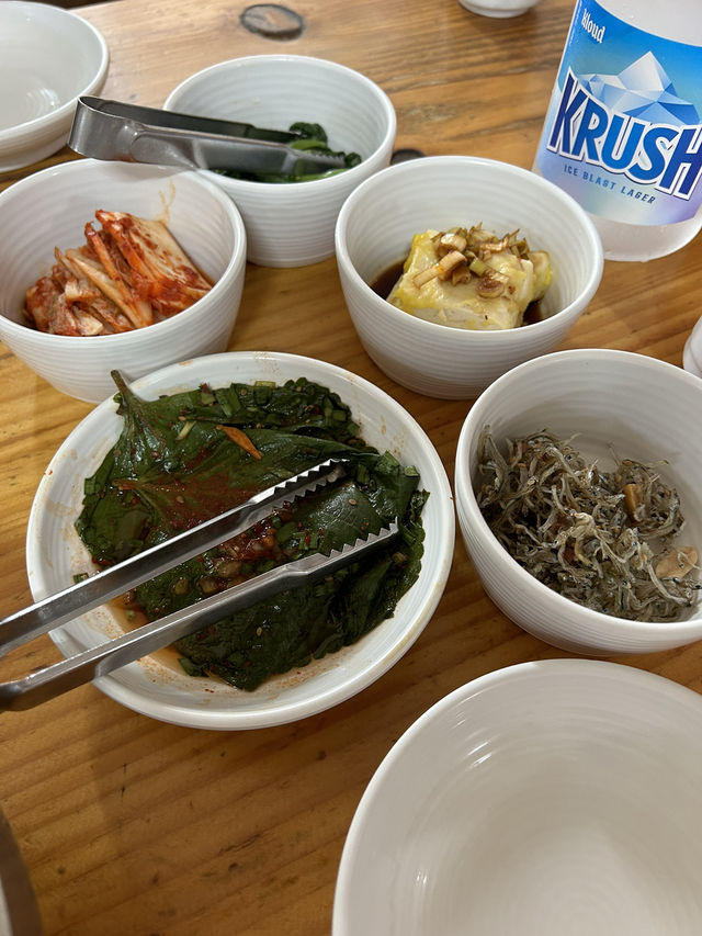 【韓国/宣陵】ミシュラン掲載🥇コングクスが絶品😋ローカル食堂🍴