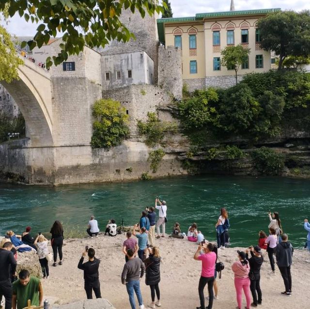 Mostar old town is really beautiful and peaceful 