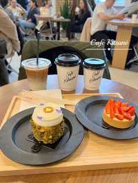 倫敦Harrods日式木系咖啡店-Café Kitsuné