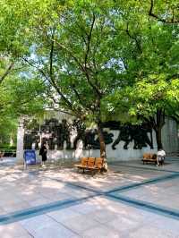 Peaceful Escape in Shanghai People's Park