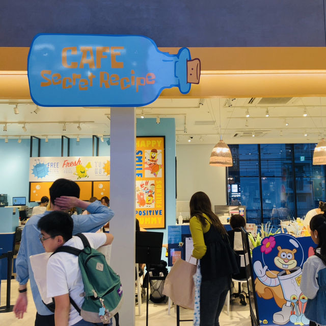 【渋谷】CAFE Secret Recipe - スポンジボブのコンセプトカフェが可愛い -