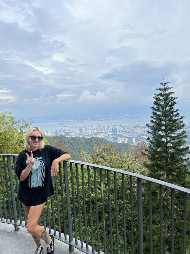 Taking The Tram up to Penang Hill, Malaysia 🇲🇾