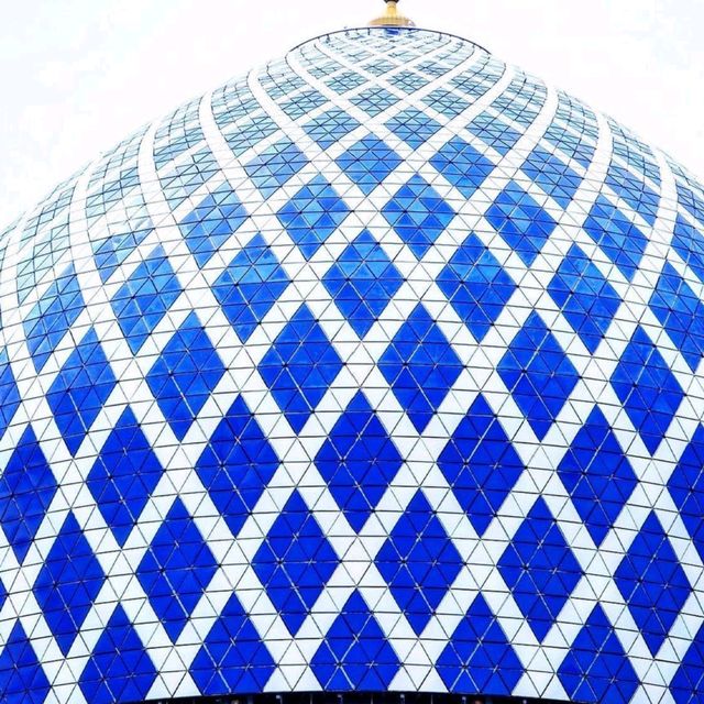 🌌 Majestic Blue Mosque of Malaysia 🇲🇾