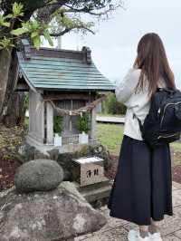 絶景、小室山山頂にある神社⛩️