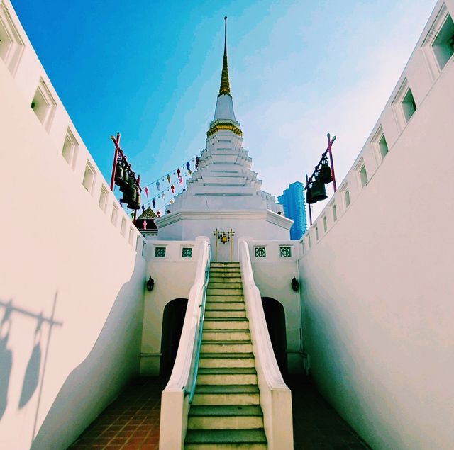 泰國曼谷地標性景點:龍船寺，建築氣派恢宏，適合拍照打卡，曼谷旅遊必去景點！