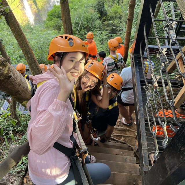 Tad Fane Waterfall • ลาวใต้ 🇱🇦