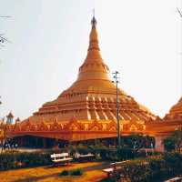 PAGODA WITH 3 SUB-DOMES.