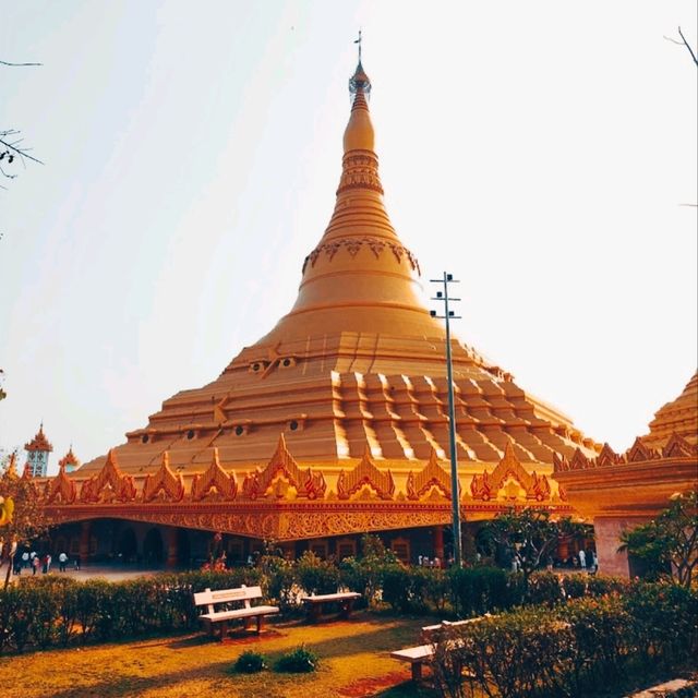 PAGODA WITH 3 SUB-DOMES.