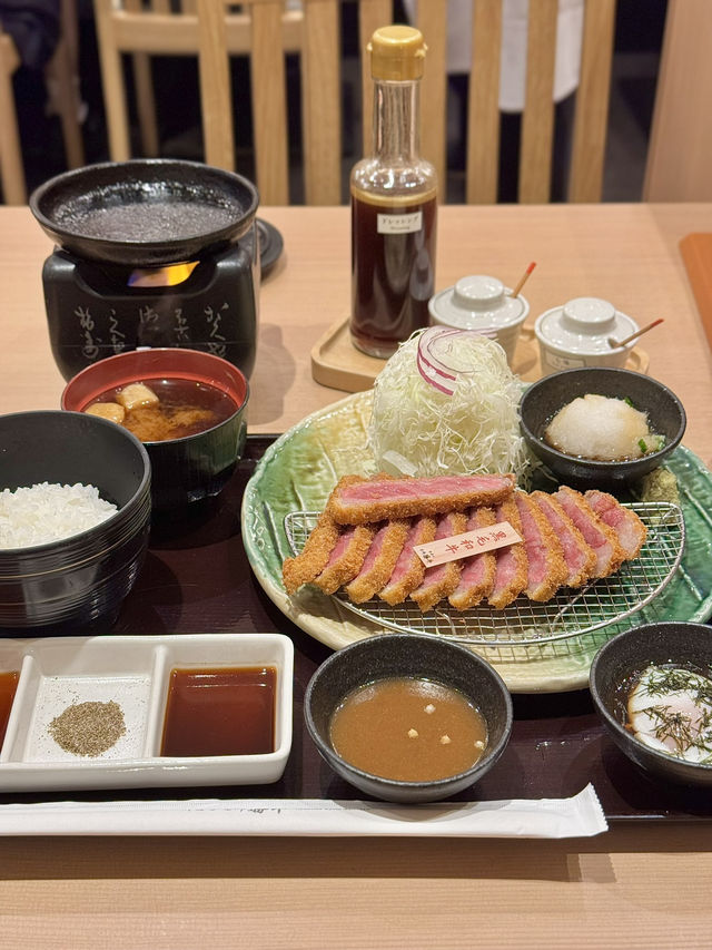 【大阪/なんば】京都発の牛カツ専門店
