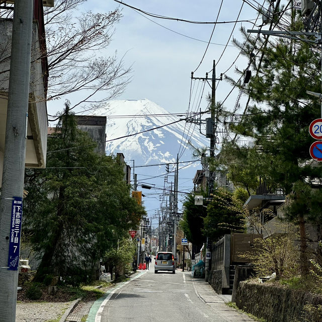 ชี้เป้าพิกัดถ่ายรูปฟูจิสวย ที่เมือง Fujiyoshida 