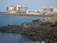 Jeju’s mythical dragon head by the sea: Yongduam Rock
