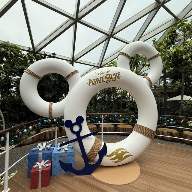 「新加坡」迪士尼聯乘星空花園，自然和花藝的探索