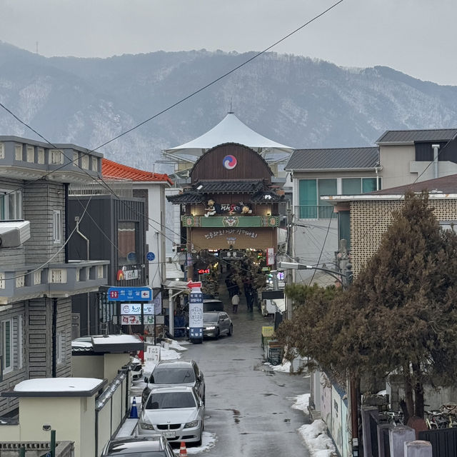 정선 아리랑시장 전통시장 구경