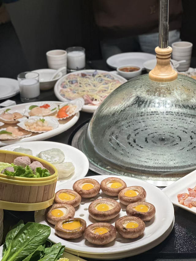 青蓬蒸氣火鍋新鮮又好味