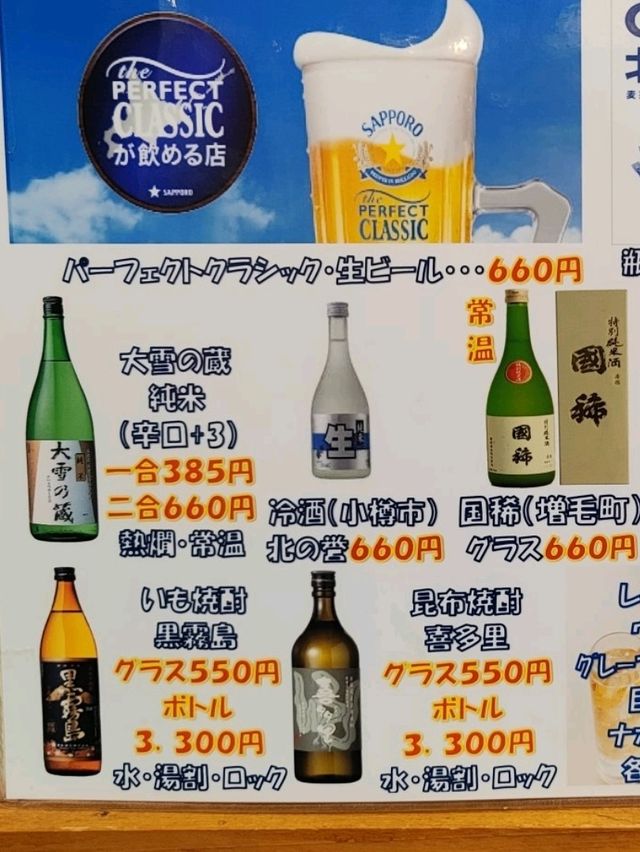 小樽春雪~推薦到小樽一定不要錯過三角市場的瀧波食堂
