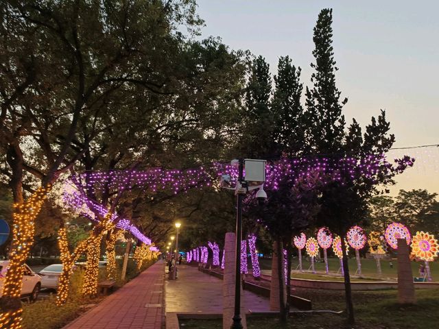 雲林縣斗六市膨鼠森林公園是一座充滿童趣與綠意的公園