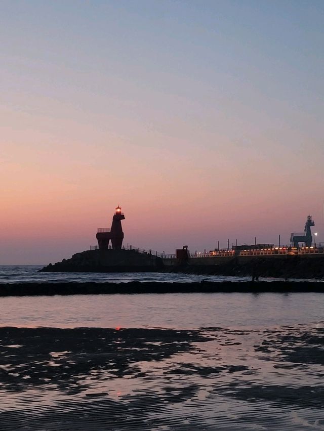 🌅 제주 감성 일몰 명소 – 이호테우해수욕장