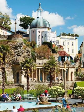 🇬🇧 웨일스의 동화 속 휴양 마을, 포트메이리언 (Portmeirion)