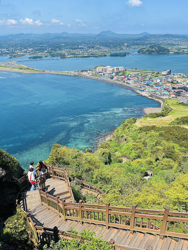 제주도에서 꼭 가봐야하는 풍경 맛집 성산일출봉💛