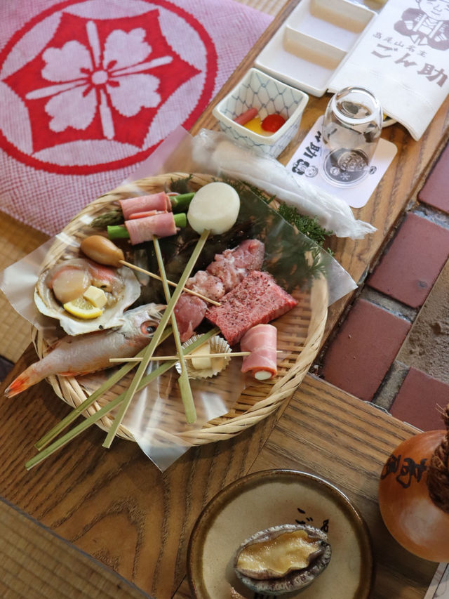 이로리야키를 먹을 수 있는 하치오지 gonsuke