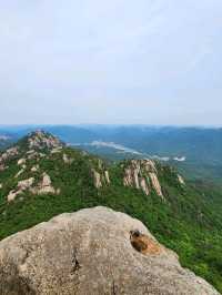 Stairs, Sweat & Stunning Views at Munjangdae Peak